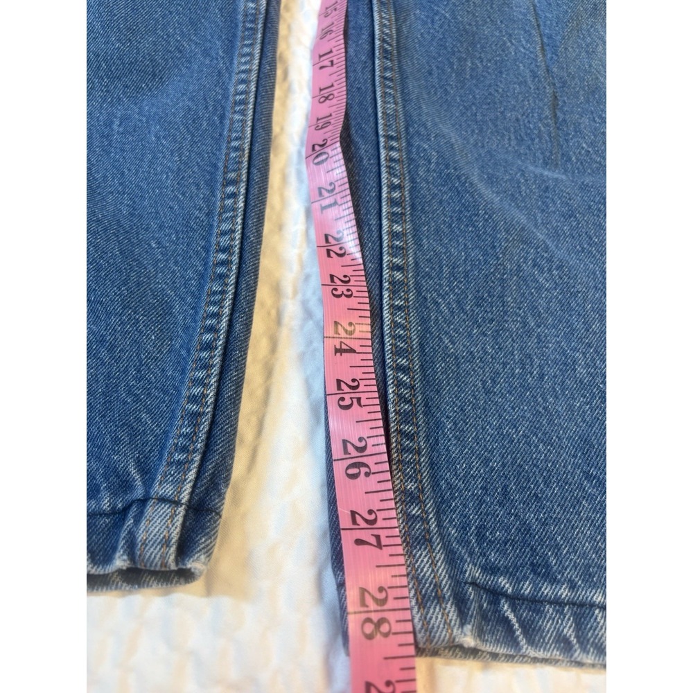 Vintage 80s Levi's Women's White Tab Two‎ Horse Patch Levi's Jeans Size 22 VTG - Picture 8 of 11